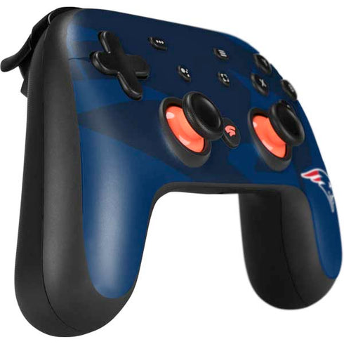 NFL New England Patriots Double Vision Google Stadia Controller Skin